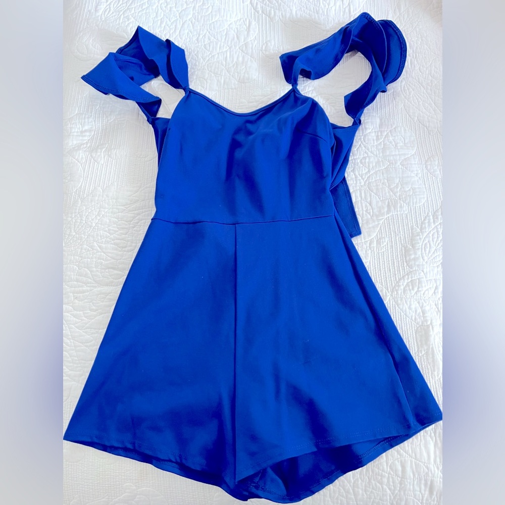 Blue romper